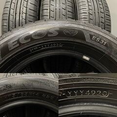 YOKOHAMA BluEarth ES31 175/65R14 14インチ 夏タイヤ 4本 20年製 バリ溝 デミオ ノート キューブ ベリーサ等　(TD938)クレジットカード QRコード決済可能