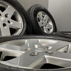 【DUNLOP WINTER MAXX SJ8 265/70R17】スタッドレス【Jeep ラングラー 純正ホイール 17インチ 7.5J5HPCD127+44.45】18年製 バリ溝　(TH795) クレジットカード QRコード決済可能