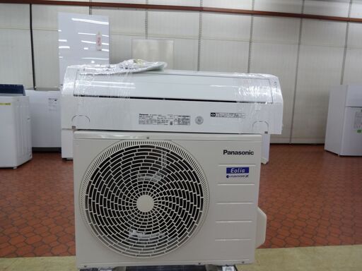 ID 352049　エアコン2.2K　パナソニック　２０２３年製　６～８畳用　冷暖　CS-J22D-W