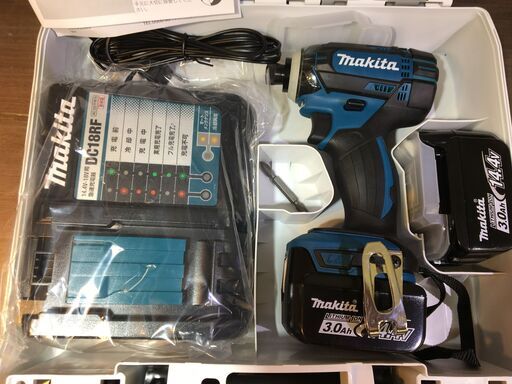 マキタ TD138DRFX インパクトドライバ 未使用 14.4V 3.0Ah 充電器 フルセット 【ハンズクラフト宜野湾店】