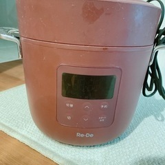 電子レンジ➕電子圧力鍋セットの画像