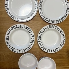 DESIGN LETTERS 離乳食食器セット の画像