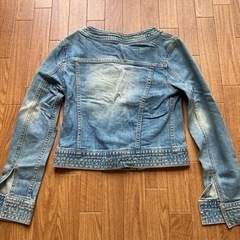古着のデニムジャケットの画像