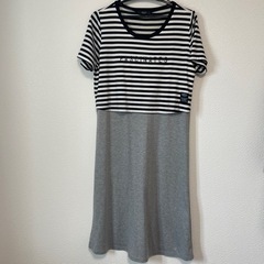 マタニティ服　マタニティワンピース　授乳口つき