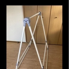布団干しの画像