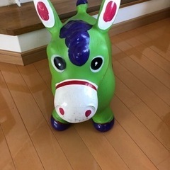 乗馬動物のおもちゃPVCインフレータブルジャンプ動物/ポニー馬の画像