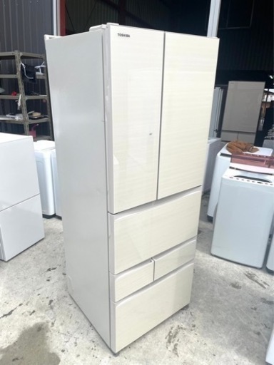大阪限定配送★3ヶ月保証付き★2021年★TOSHIBA★GR-T550FK★冷蔵庫★R-647★551L★6ドア