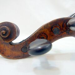 メンテ済み バイオリン モダン ジャーマン ノーラベル ca.1850 4/4 アンティークバイオリン 全国発送対応 中古バイオリン 名古屋近郊 愛知県清須市より 試奏 手渡し可能 管理（カ）T0228の画像