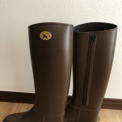ダフナレインブーツ　ブラウン色の画像
