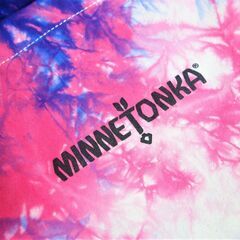 【No.62】新品タグ付 MINNETONKA タイダイ柄 ドロスト巾着ハンドバッグの画像