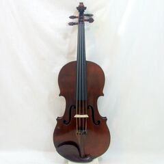 メンテ済み モダン フレンチ製 バイオリン 4/4 モダンサウンド  Ca 1880年 ノーラベル 良音 名古屋近郊 試奏歓迎 愛知県清須市より 管理（カ）K0227の画像