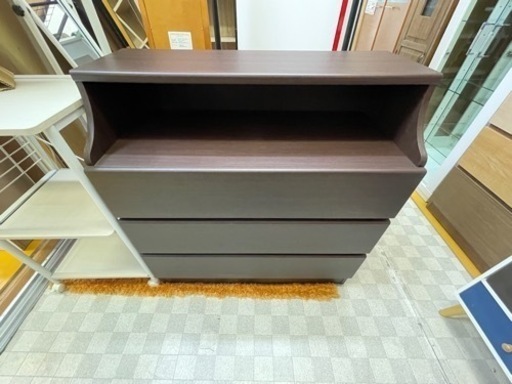 【リサイクルサービス八光】白井産業 チェスカ チェスト ダークブラウン