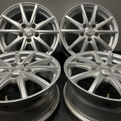 Weds JOKER ウェッズ ジョーカー 社外ホイール 16インチ 4本 6.5J5HPCD114.3+53 ヴォクシー ステップワゴン ノア等　(VHV848)クレジットカード QRコード決済可能