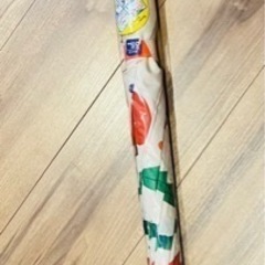 【新品未使用】スケーター  子ども用 傘 はらぺこあおむし　ワンタッチ傘　軽量　丈夫の画像