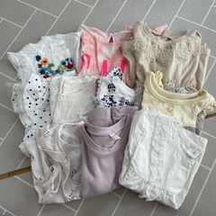 女の子 半袖 80〜90 セットの画像