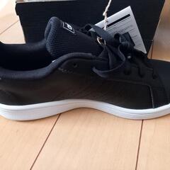 アディダス/adidas/スニーカー/ブラック/23.5cm/新品未使用の画像
