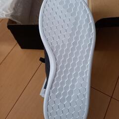 アディダス/adidas/スニーカー/ブラック/23.5cm/新品未使用の画像