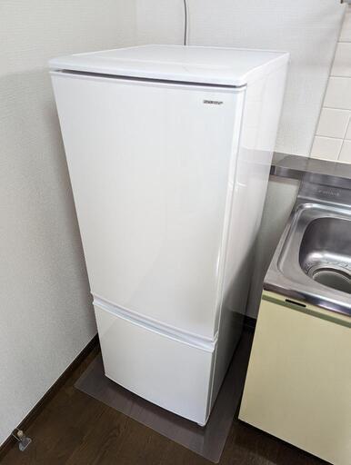 冷凍冷蔵庫 SHARP 167L 霜取り機能付き 一人暮らし向け