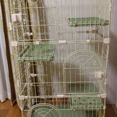 猫ゲージ　3段
