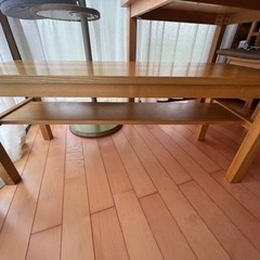 無印良品　木製ベンチ　