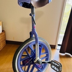 一輪車 スケアクロウ 16サイズ ラベンダー スタンド付き