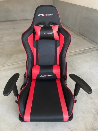 ＊6月18日(10時頃)に引き取りに来ていただける方のみになります＊ゲーミングチェア　座椅子　GTRACING ゲーミングチェア座椅子