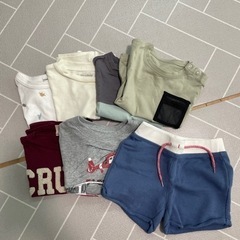 男の子　Tシャツ＋ショートパンツ　80〜90の画像