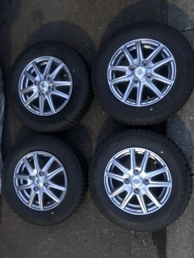 軽自動車　145/80r13 VRX2 アルミ付　走行800km