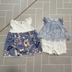 女の子　ワンピースセット　70の画像