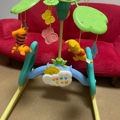 くまのプーさん えらべる回転6WAYジムにへんしんメリー　タカラ...
