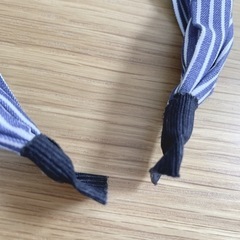 美観地区で購入したカチューシャ　ジーンズ風の画像