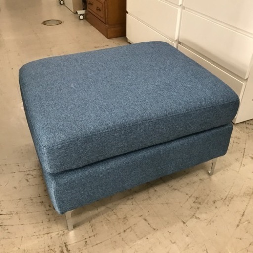 A2306-189 3人掛けソファ オットマン付き 程度美品