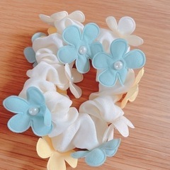 シュシュ　３種類の画像