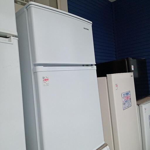 ★【アイリスオーヤマ】2ドア冷蔵庫 90L 2020年 直冷式　(IRSD−9B)【3ヶ月保証付き★送料に設置込み】自社配送時代引き可※現金、クレジット、スマホ決済対応※