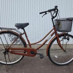 B039 Meiritsu☆普通自転車☆26インチ☆茶系色