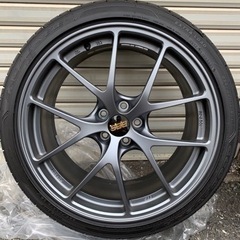 【超美品】BBS RI-A001 鍛造ホイール　18インチ　タイ...