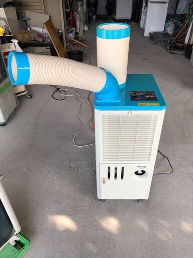 YAMAZEN 山善 スポットエアコン YS-422D 50Hz 2.2kw/60Hz 2.5kw 2019年 100V 排熱ダクト付 スポットクーラー