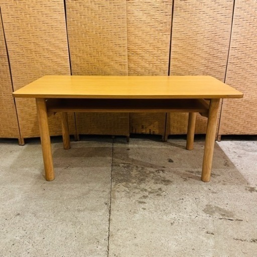 【売約済】無印　MUJI 無印良品　オーク材　ミドルテーブル　木製　センターテーブル　リビングテーブル　検　ナチュラル　北欧