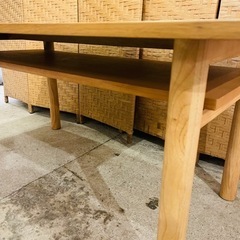 【売約済】無印　MUJI 無印良品　オーク材　ミドルテーブル　木製　センターテーブル　リビングテーブル　検　ナチュラル　北欧　の画像