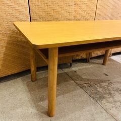【売約済】無印　MUJI 無印良品　オーク材　ミドルテーブル　木製　センターテーブル　リビングテーブル　検　ナチュラル　北欧　の画像