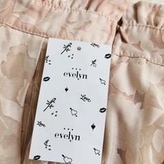 新品＊evelyn スカート  あわいピンクの画像
