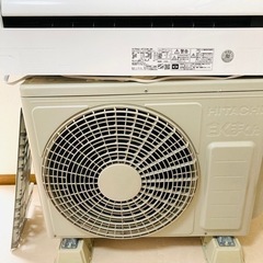 日立 エアコン白くまくん RAS-DT22K(W) 2021年製◇J062-08の画像