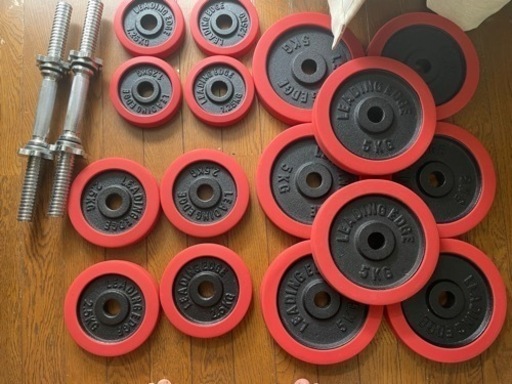 【受渡者確定】トレーニング用ダンベル 60kg(6月末まで)