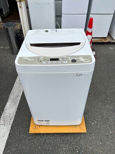 洗濯機  シャープ ES-GE45R 2016年 4.5kg せんたくき【安心の3ヶ月保証★送料に設置込】自社配送時代引き可※現金、クレジット、スマホ決済対応※