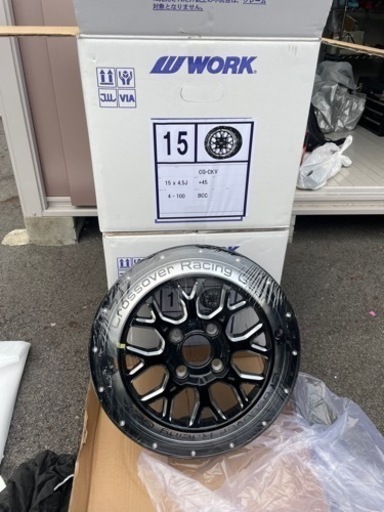 軽四ホイール　CRAG CKV  新品未使用