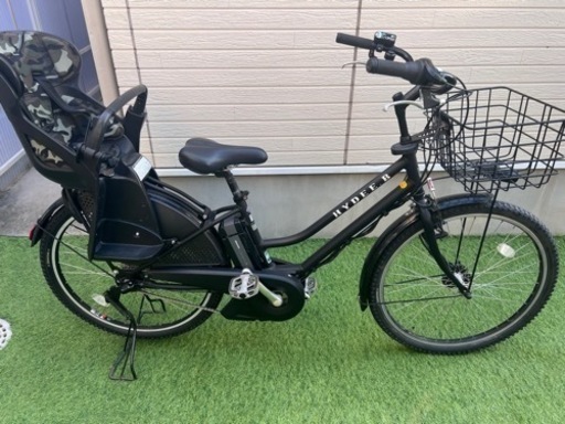 美品電動自転車 ブリヂストン ハイディB 26インチ HYDEE.B 黒