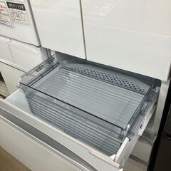 東芝 TOSHIBA 冷蔵庫 GR-P460FW(UW) 2018年製 大型冷蔵庫 ファミリータイプ 大容量 462L 速鮮チルド マジック大容量 まんなか野菜室&お掃除口 フレンチドア タッチオープン式 6ドア 自動製氷機能 VEGETA べジータ FWシリーズ クリアグレインホワイト クリーニング済 堺市 石津【ジャングルジャングルサカイ石津店】の画像