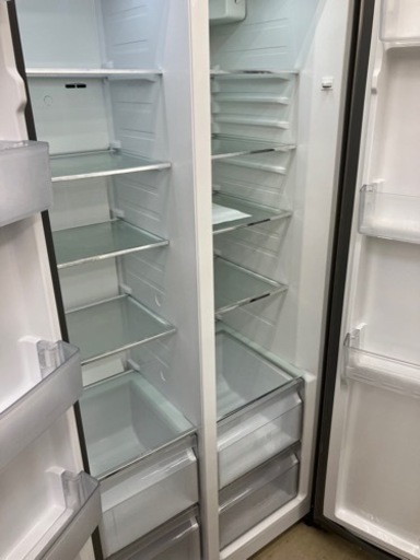 AQUA?収納力絶大?冷凍冷蔵庫7800