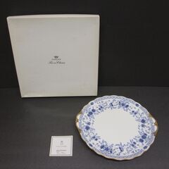 NARUMI/ナルミ　28CMサービスプレート  ボーンチャイナ...