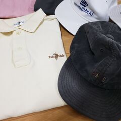 メンズ用　ポロシャツ、ジャンパー　帽子など16点　庭仕事や作業着にの画像